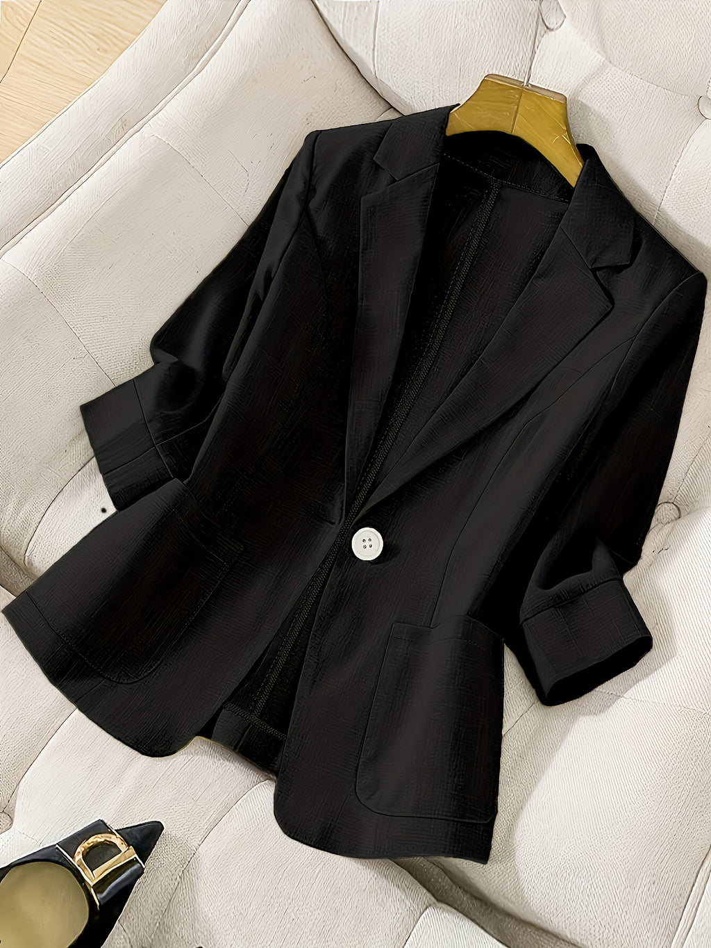 Women's Slim-Fit Blazer Jacket