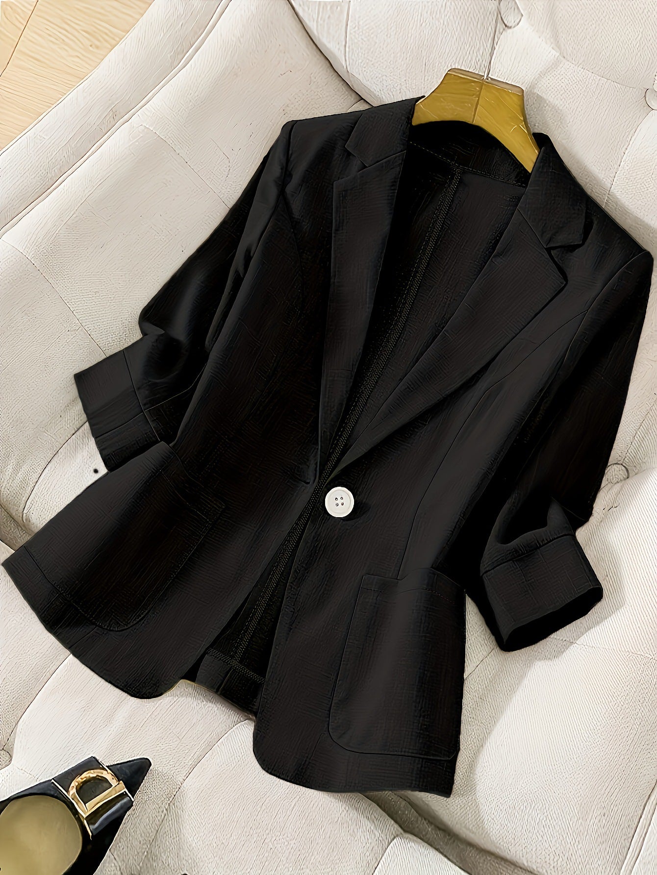 Women's Slim-Fit Blazer Jacket