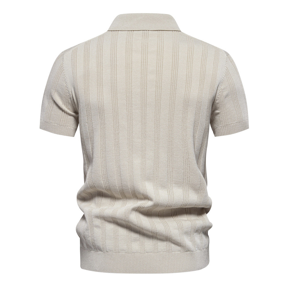 Polo de manga corta para hombre