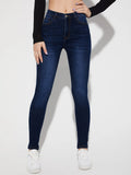 Stretch Slim Fit High Waist Pencil Pants