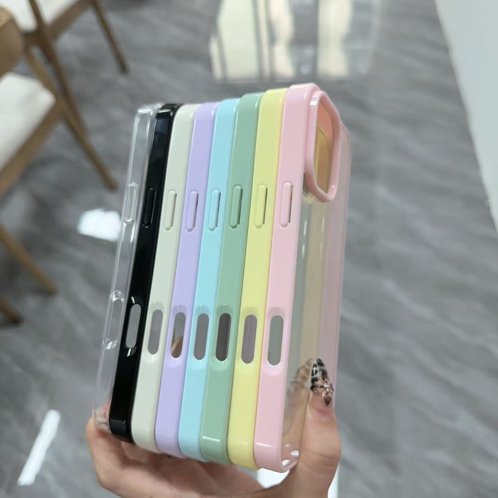 Cream glue phone case