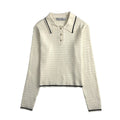 Jersey de cuello redondo para mujer