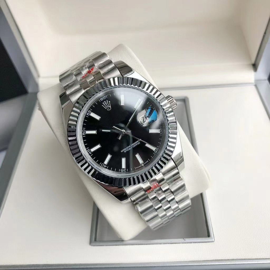 Reloj mecánico automático para hombre con pantalla luminosa