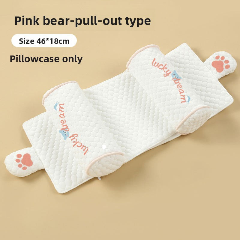 Almohada para dar forma a la cabeza del bebé
