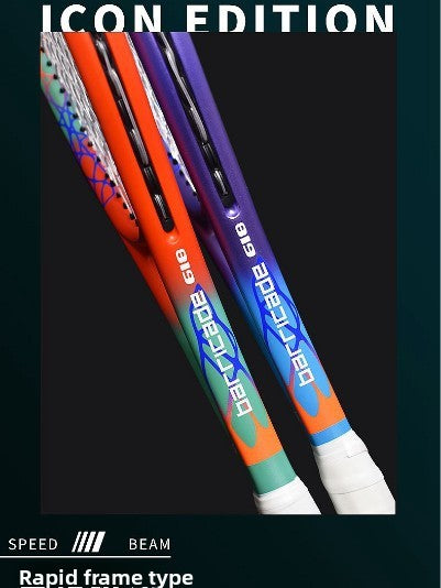 Raqueta de tenis profesional de fibra de carbono
