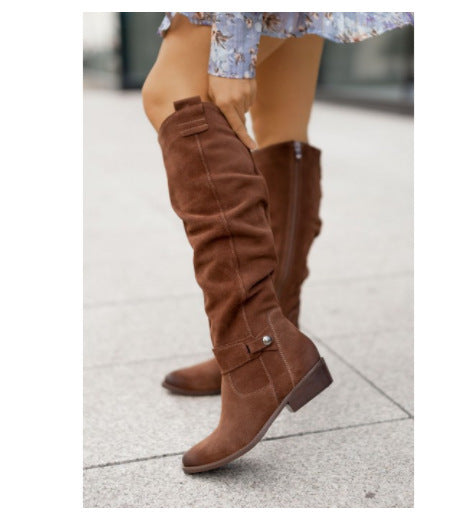 ¿Mujeres de gamuza de top alto? S botas