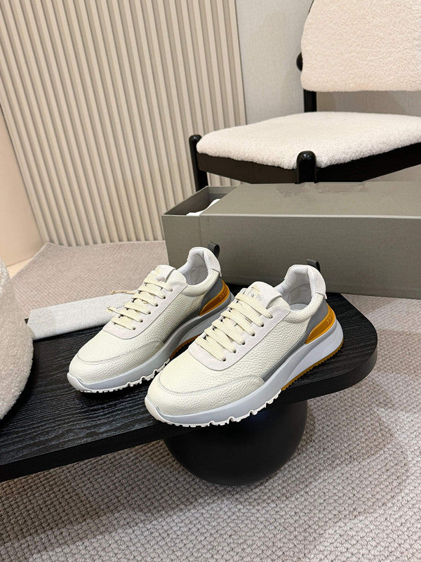 Zapatillas deportivas casuales de cuero para hombre