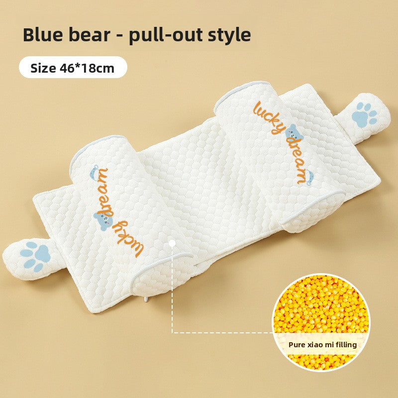Almohada para dar forma a la cabeza del bebé