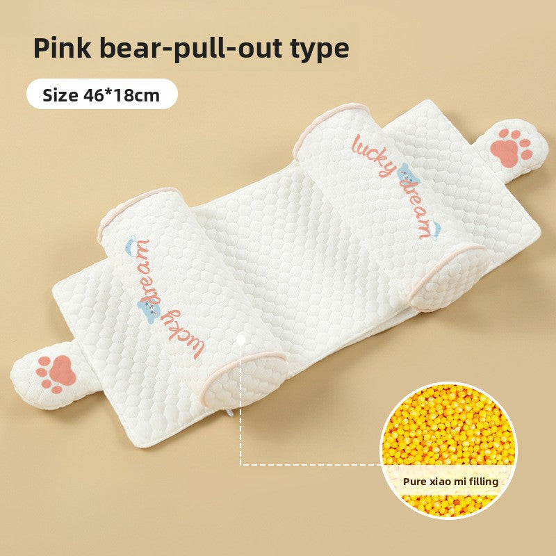 Almohada para dar forma a la cabeza del bebé