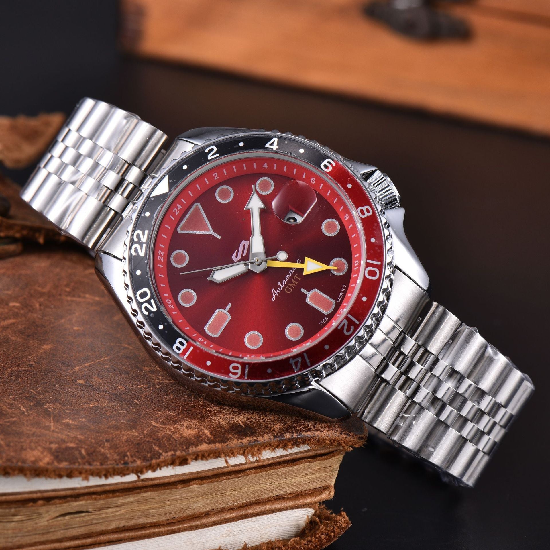 Reloj mecánico automático para hombre estilo de negocios