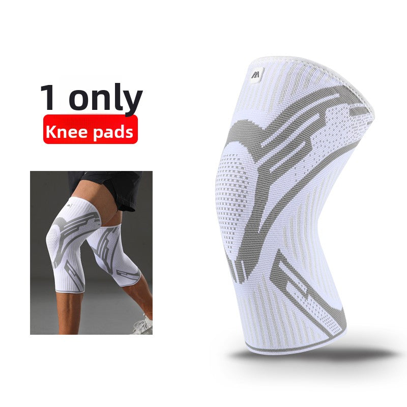 Professional Sports Knee Pads with Silicone Padding and Support