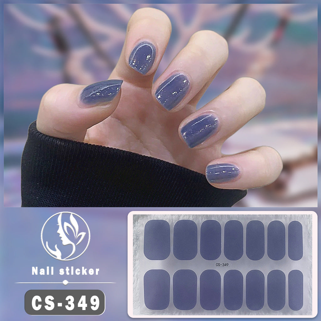Pegatinas de uñas de gel Calcomanías de manicura impermeables