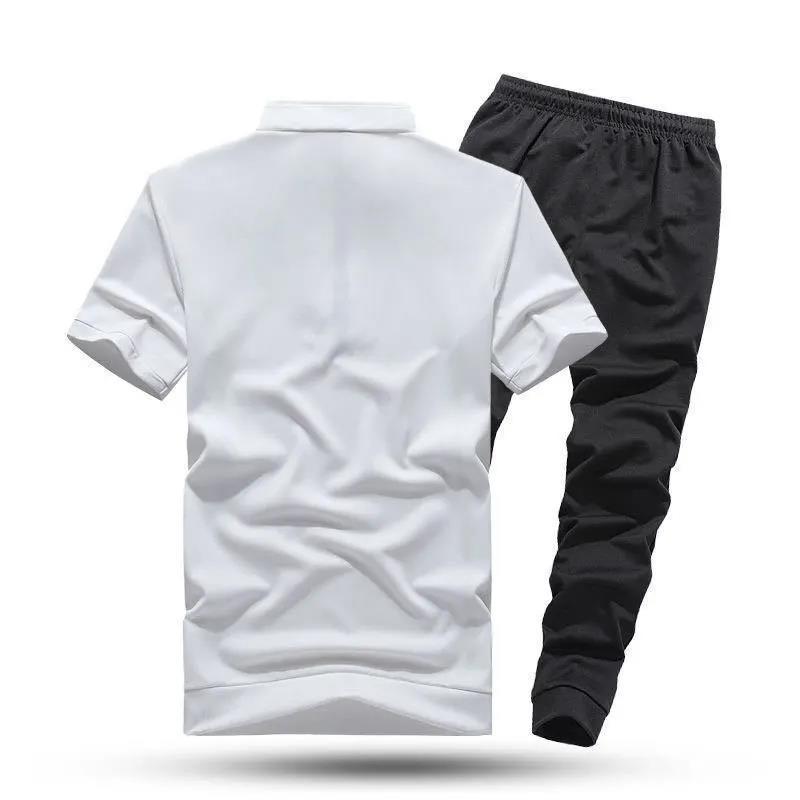 Men's Summer Zippered Sport Suit