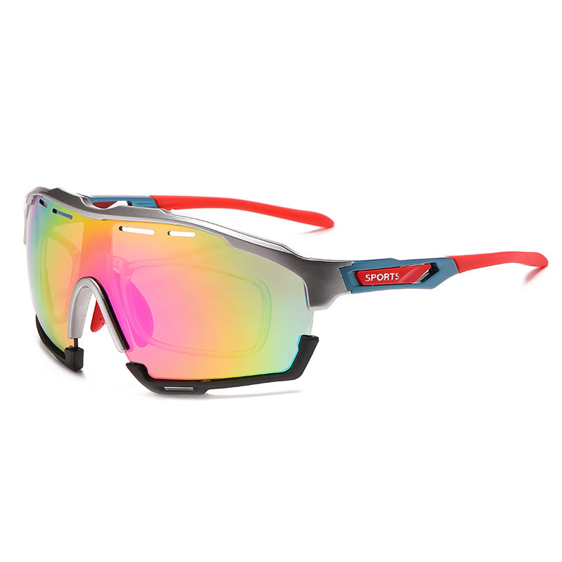 Gafas de sol deportivas que cambian de color para ciclismo y carrera