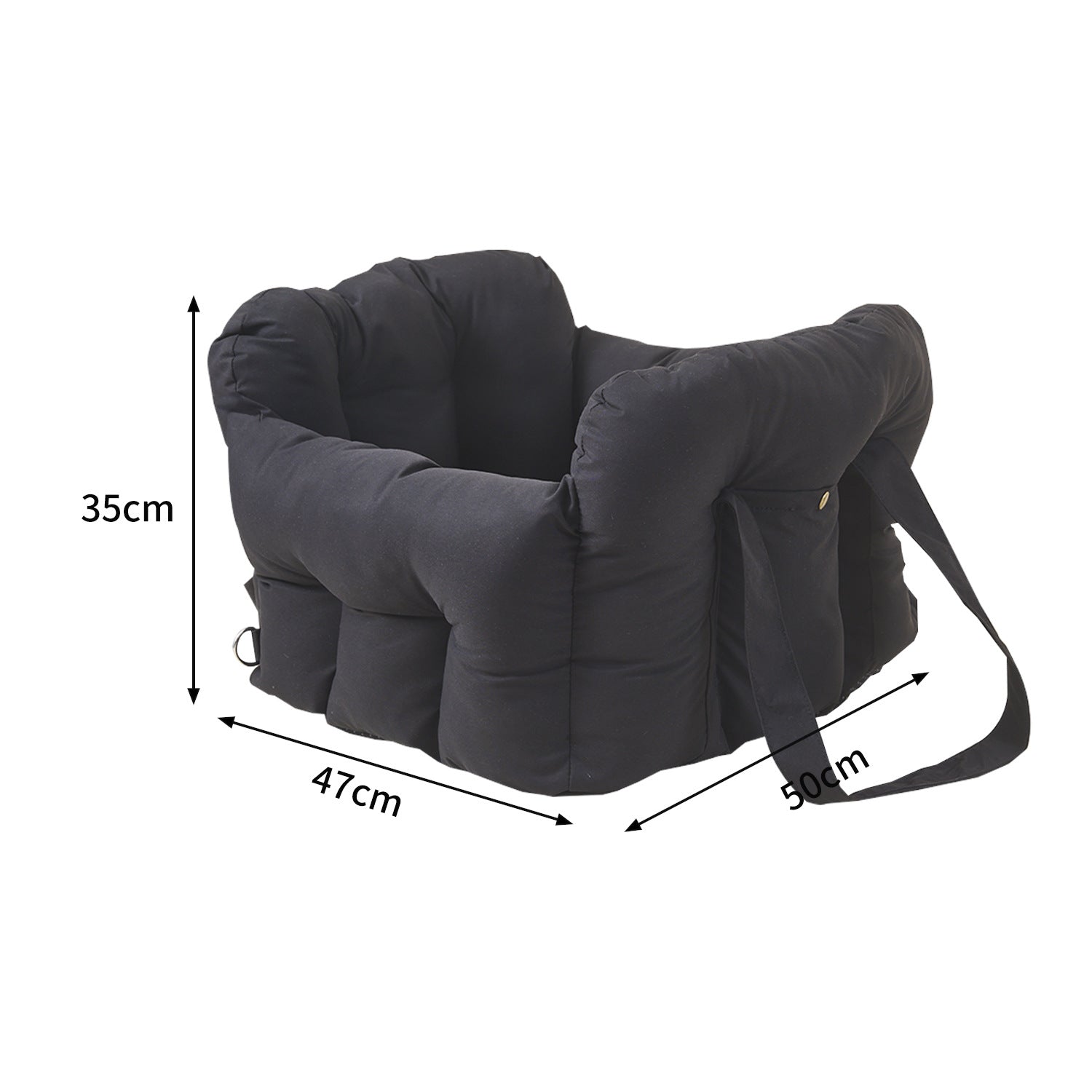 Asiento de seguridad para mascotas y bolsa de transporte