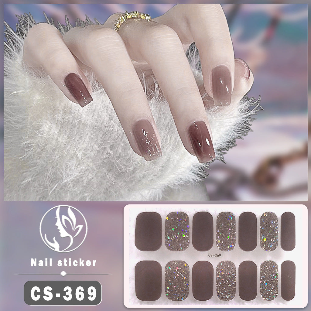Pegatinas de uñas de gel Calcomanías de manicura impermeables