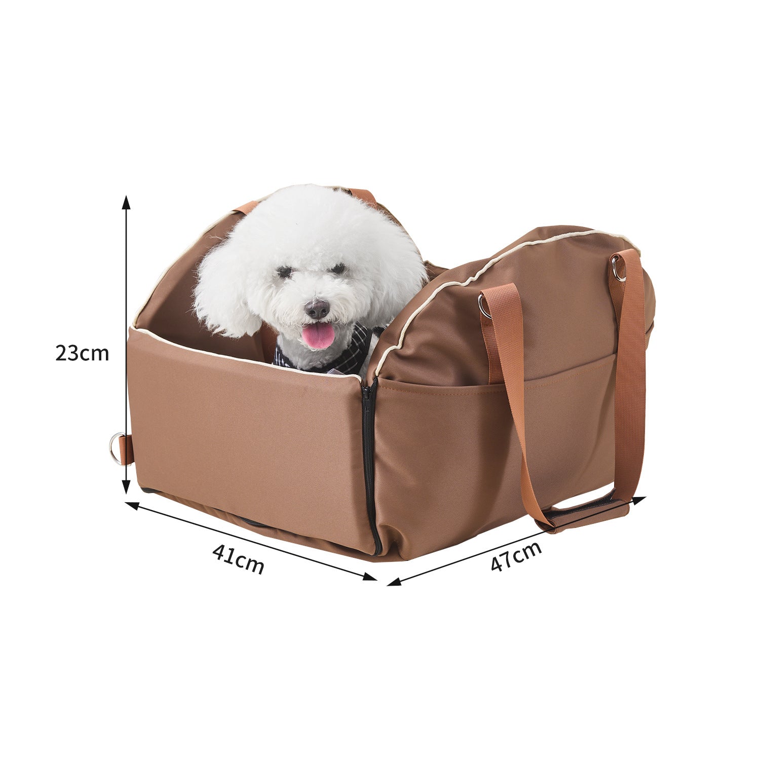 Asiento de seguridad para mascotas y bolsa de transporte