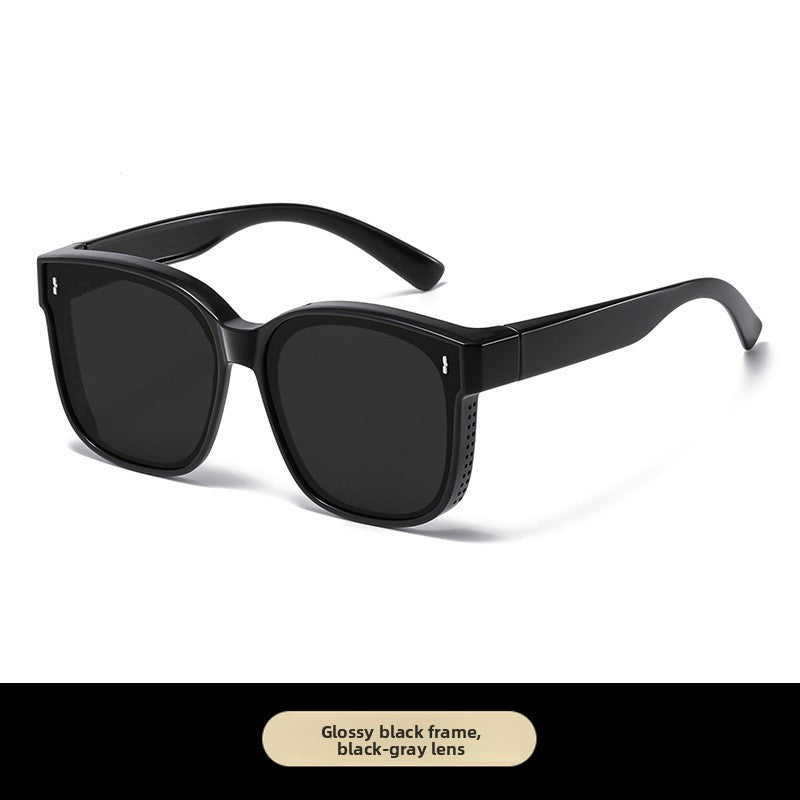 Gafas de sol polarizadas con clip, protección UV