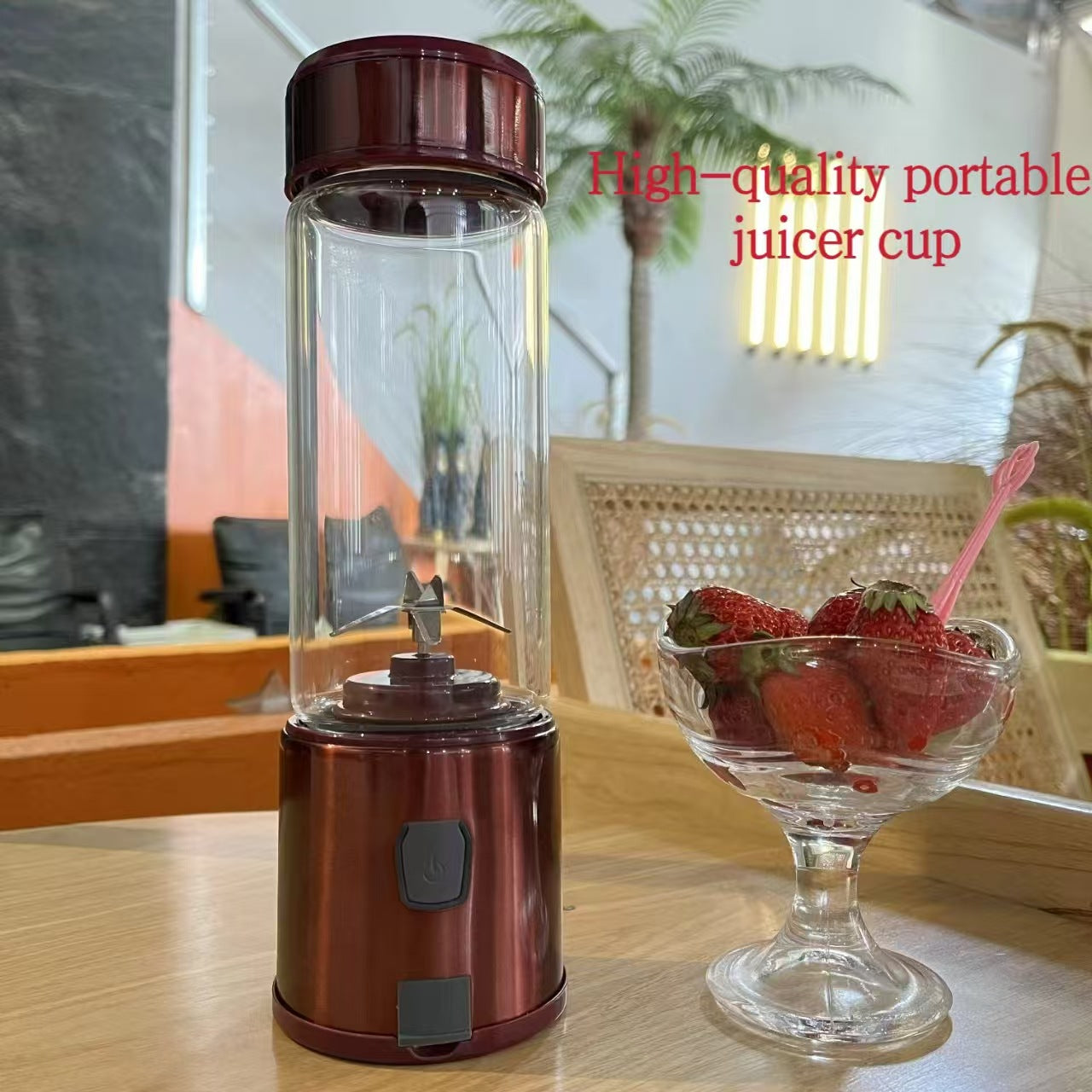 Batidora de jugo eléctrica portátil