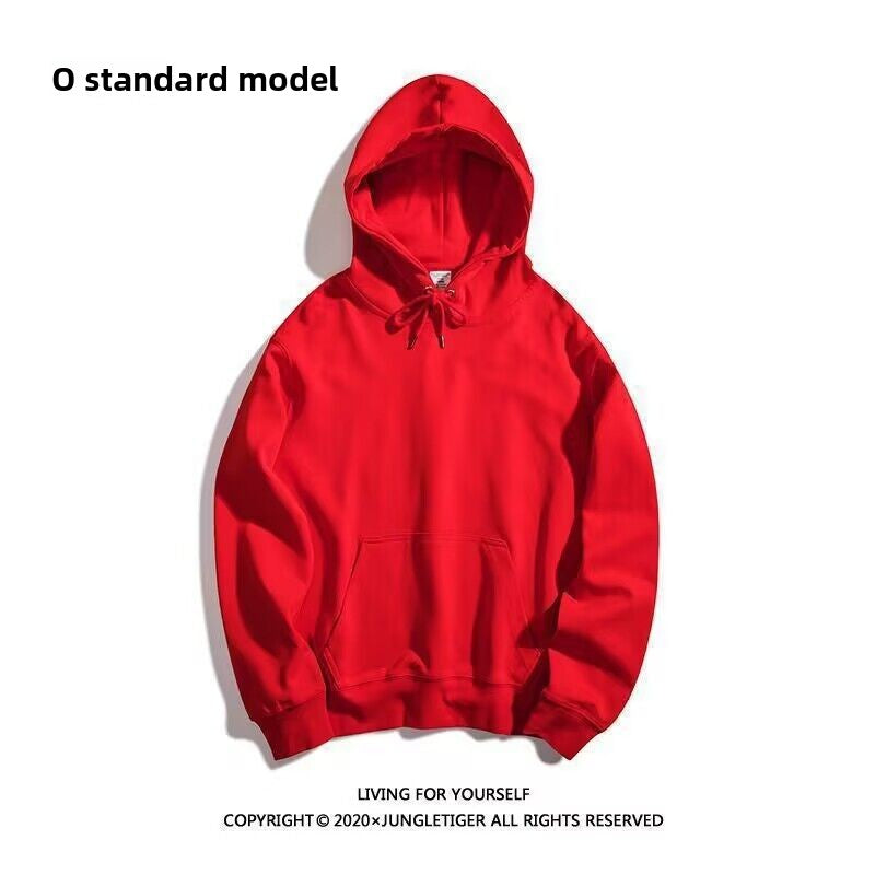 Sudadera de vellón con capucha para hombre, jersey casual de gran tamaño