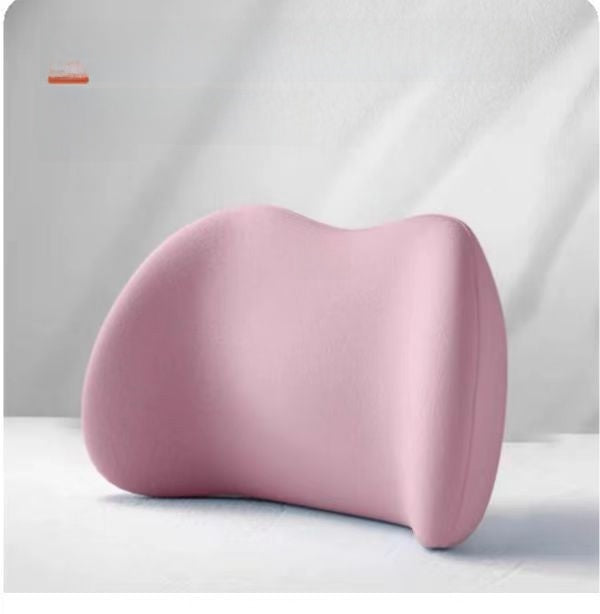 Juego de almohada de espuma viscoelástica para el reposacabezas y soporte lumbar para el coche