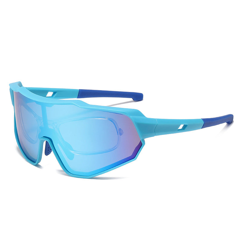 Gafas de sol deportivas que cambian de color para ciclismo y carrera