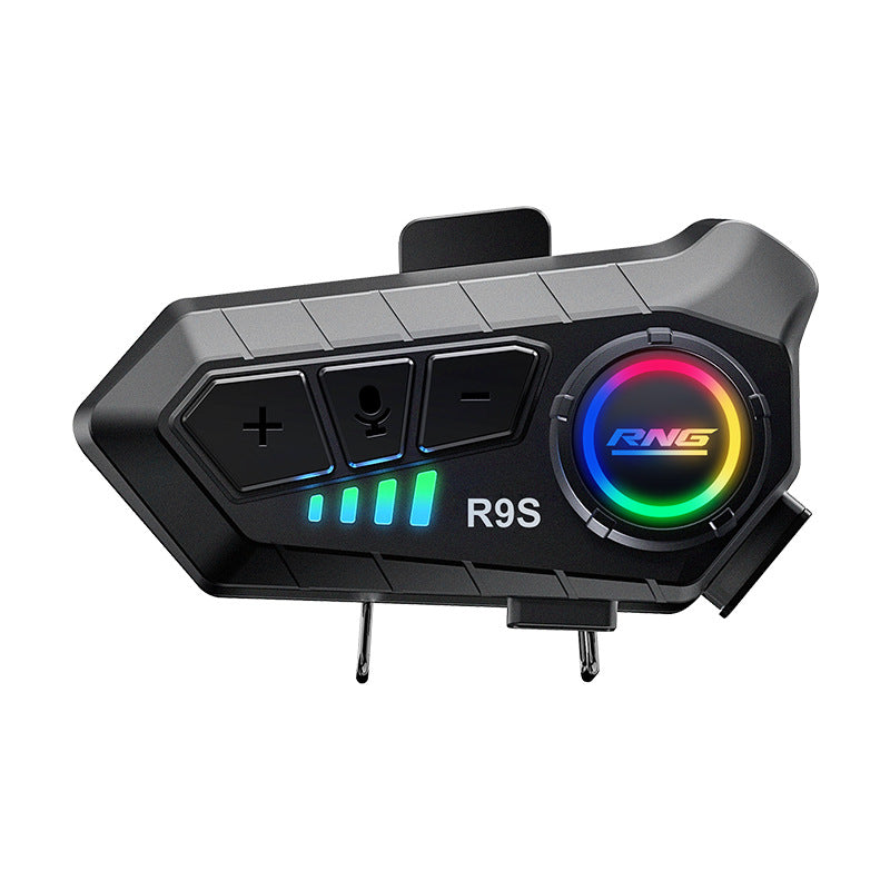 auriculares Bluetooth con iluminación RGB para casco