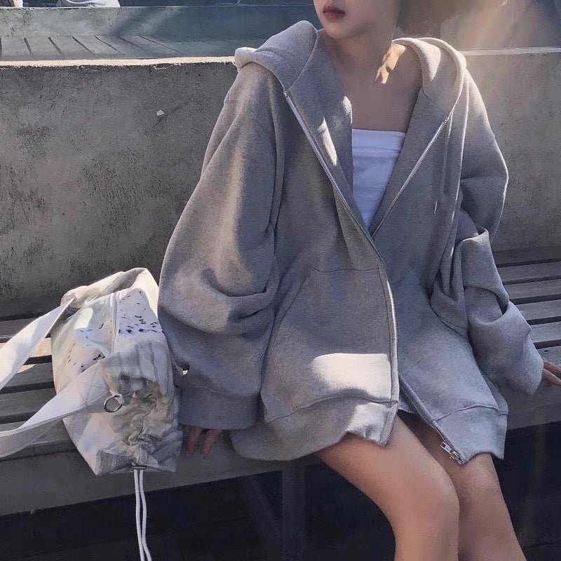 Sudadera con capucha de gran tamaño para mujer