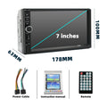 Reproductor de audio Bluetooth para coche con pantalla HD