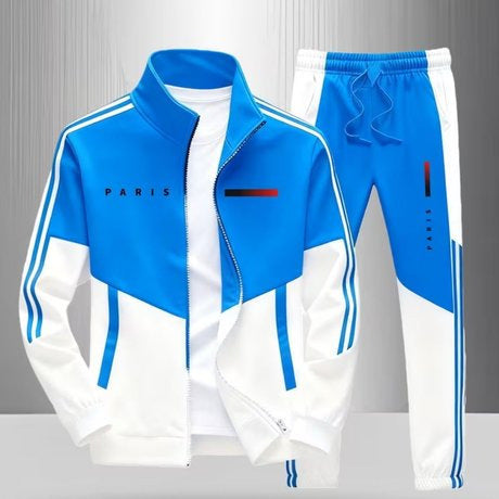 Mens Printed Jacket and Pants Set