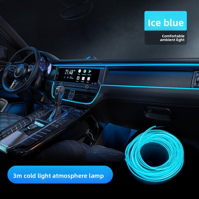 Tiras de luz LED de atmósfera interior del coche