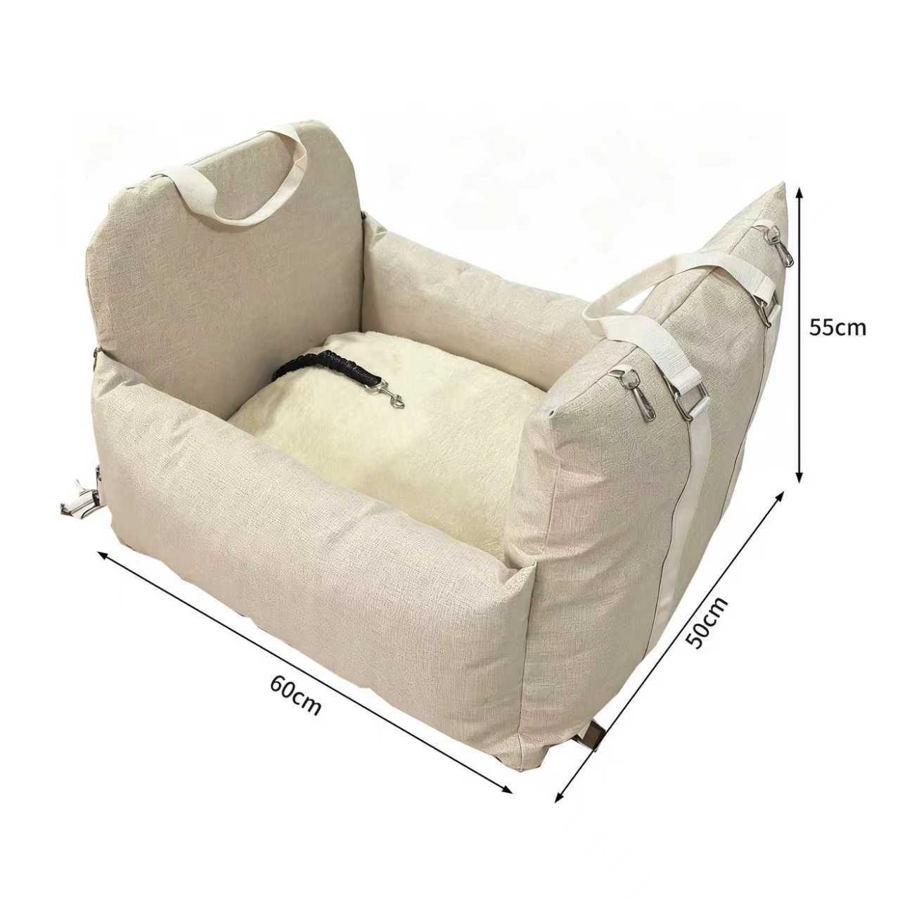 Asiento de seguridad para mascotas y bolsa de transporte