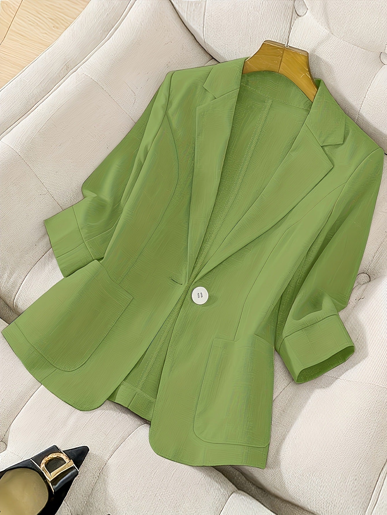 Women's Slim-Fit Blazer Jacket