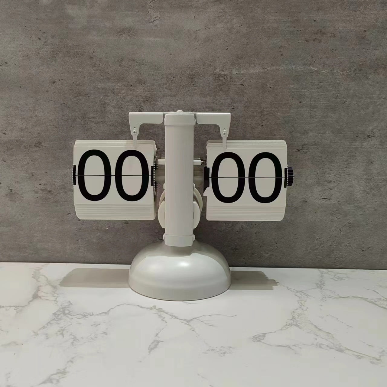 Reloj de escritorio retro automático con movimiento de cuarzo