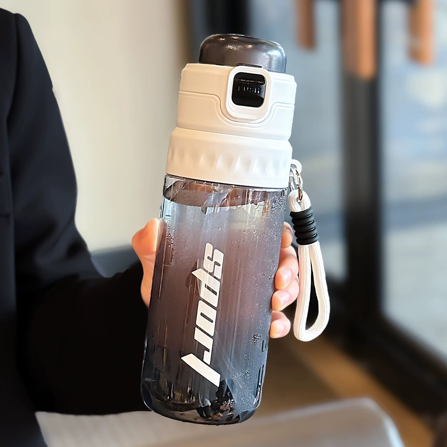Vaso para beber Creative Dual Spray con báscula